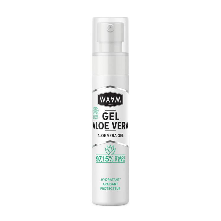 Gel d'Aloe vera bio 100mL I Waam Cosmetics