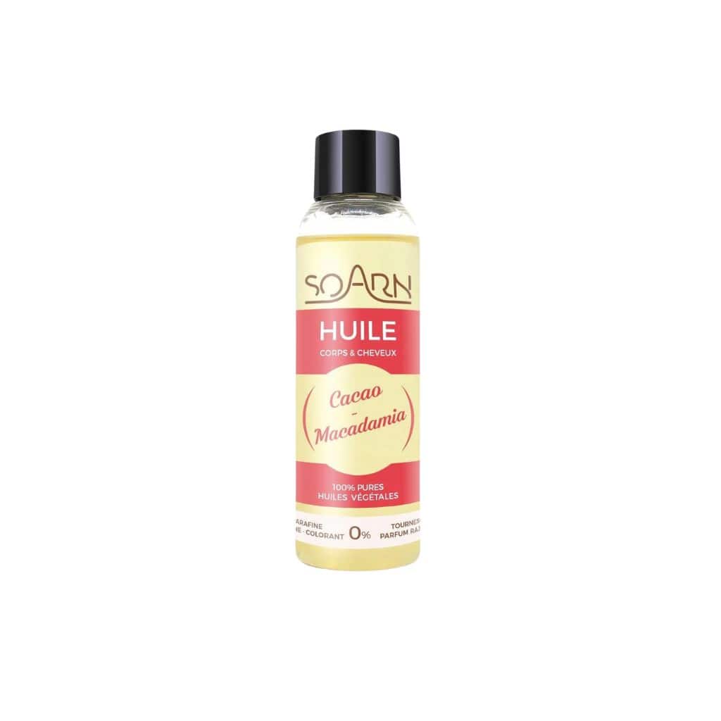 Huile cacoa macadamia Soarn 100ml