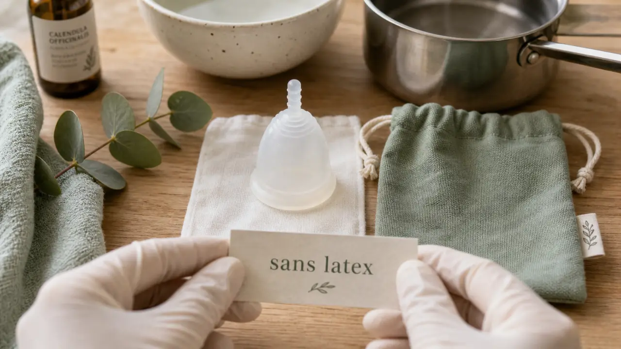 Coupe menstruelle bio en silicone médical, tailles et entretien sans erreur