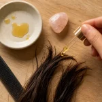 Huile de jojoba cheveux sur pointes pour brillance et sébum équilibré