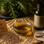 Huile de roquette pour les cheveux : graines et application capillaire