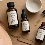 Huile de jojoba o 100% pression à froid sur peau, visage