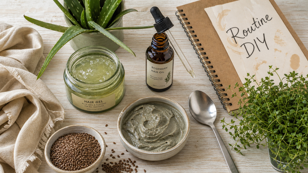 WAAM Cosmetics : gelée capillaire DIY naturelle, flacon compte-gouttes