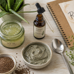 WAAM Cosmetics : gelée capillaire DIY naturelle, flacon compte-gouttes
