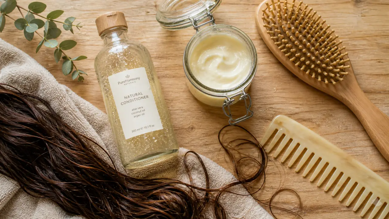Après shampoing naturel pour démêler sans alourdir, en 2 à 5 minutes