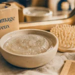 Gommage cheveux : crème et particules pour purifier les racines