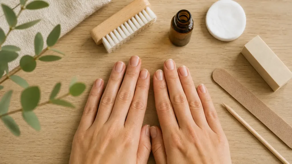 Ongles brillants sans vernis : la méthode douce pour réussir une manucure naturelle