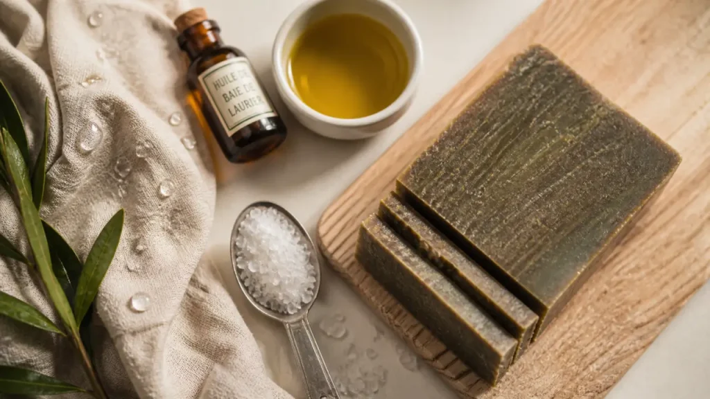 Savon d’Alep pour les cheveux : 30 % de laurier ou rinçage acide, ce qui change vraiment