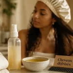 Soin pour cheveux défrisés : stop casse et souplesse