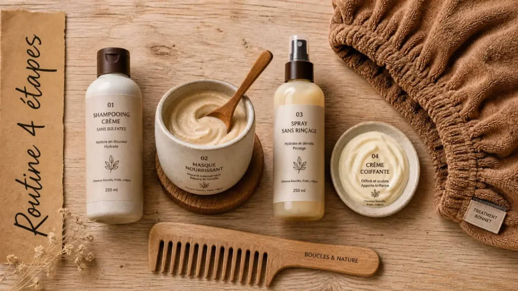 Cheveux afro : hydrater, nourrir et définir sans alourdir