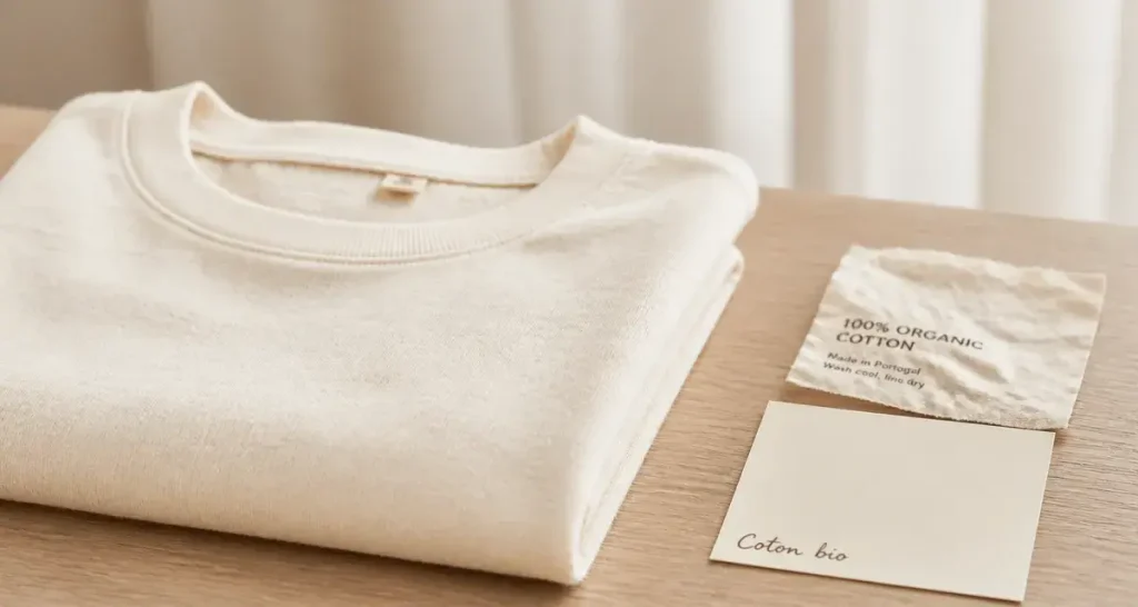 Tee-shirt manche longue en coton bio : pourquoi choisir un grammage de 180g/m2 ?