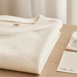 Tee shirt manche longue femme coton bio, 180 g/m2, coton biologique écru