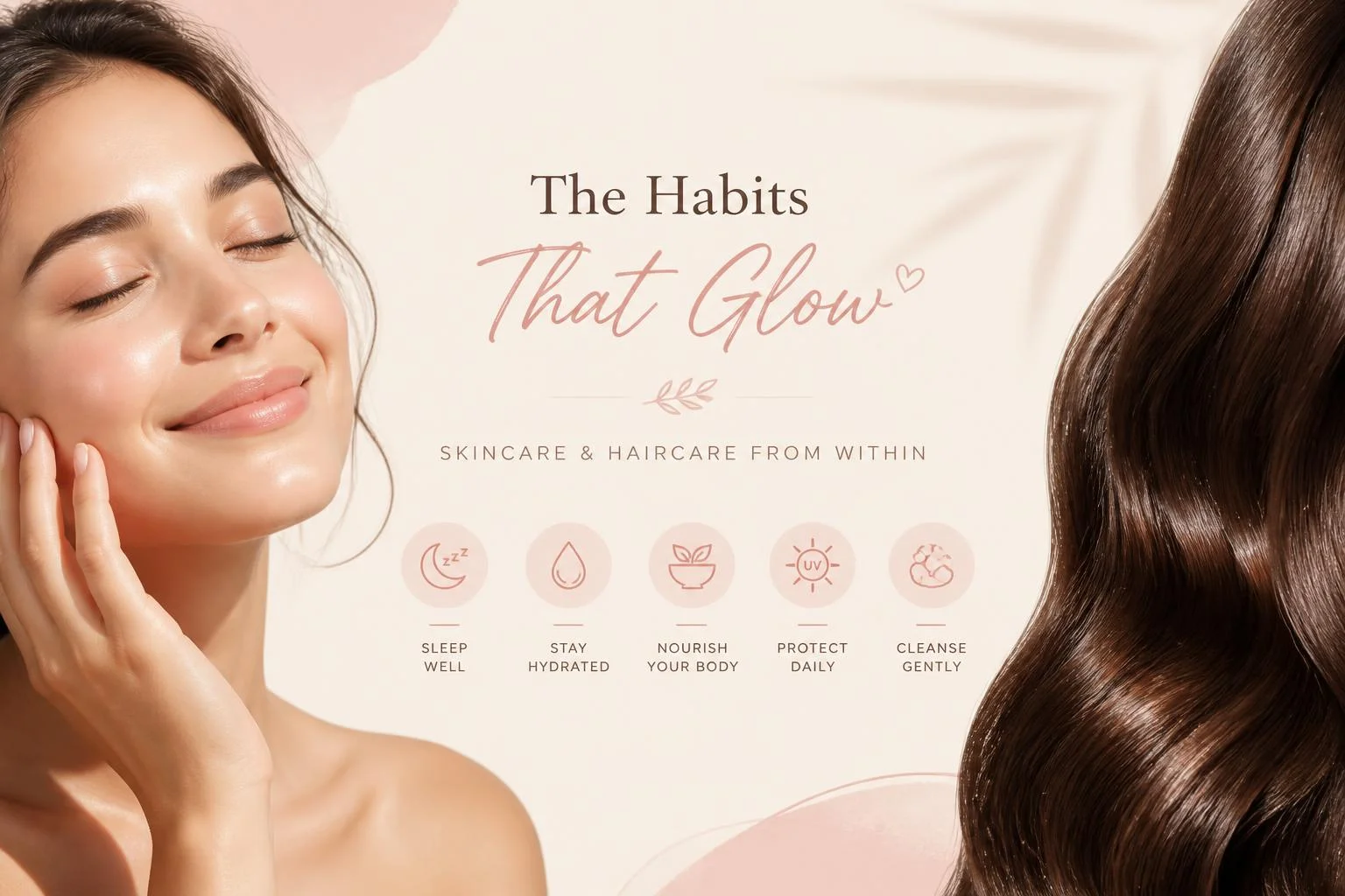 5 habitudes qui améliorent peau et cheveux