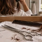 Désépaissir cheveux : couper sans gonfler, ciseaux effileurs et mèches au miroir