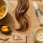 Eclaircir cheveux naturellement avec camomille, miel et citron
