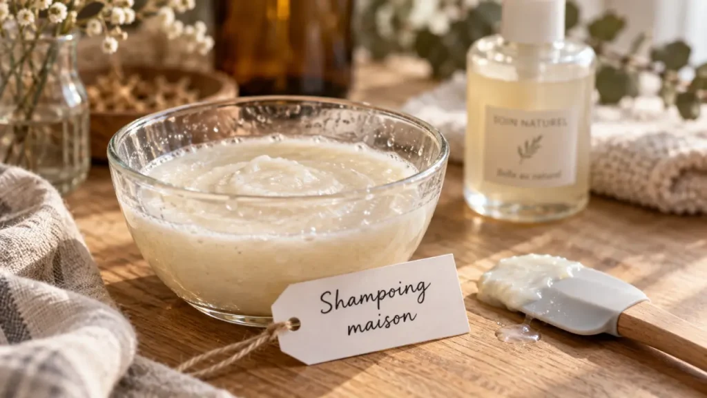 Shampoing maison facile : 3 recettes lavantes, sans effet poisseux