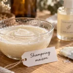 Shampoing maison facile : bol et recettes lavantes, texture crémeuse