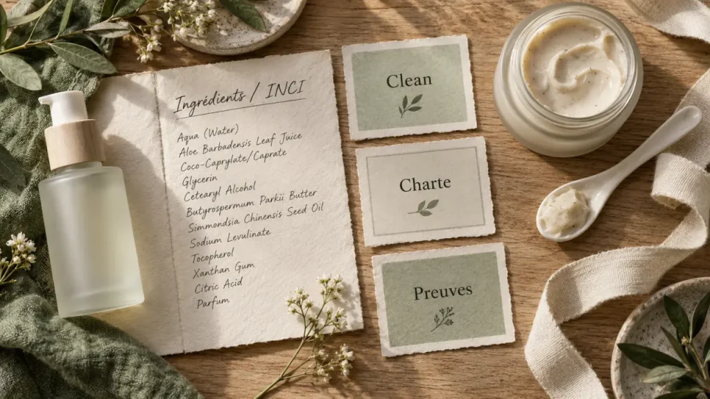 Clean beauty : une formule fiable se vérifie dans la composition et les preuves