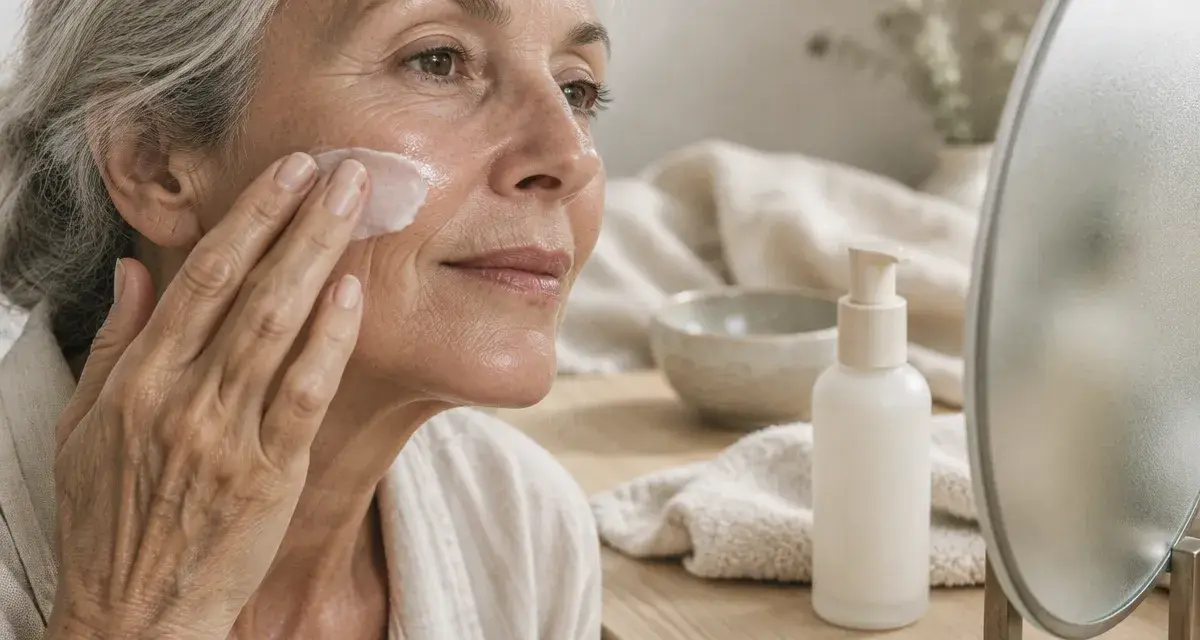 Crème visage femme 80 ans hydratante, texture onctueuse sans alourdir la peau