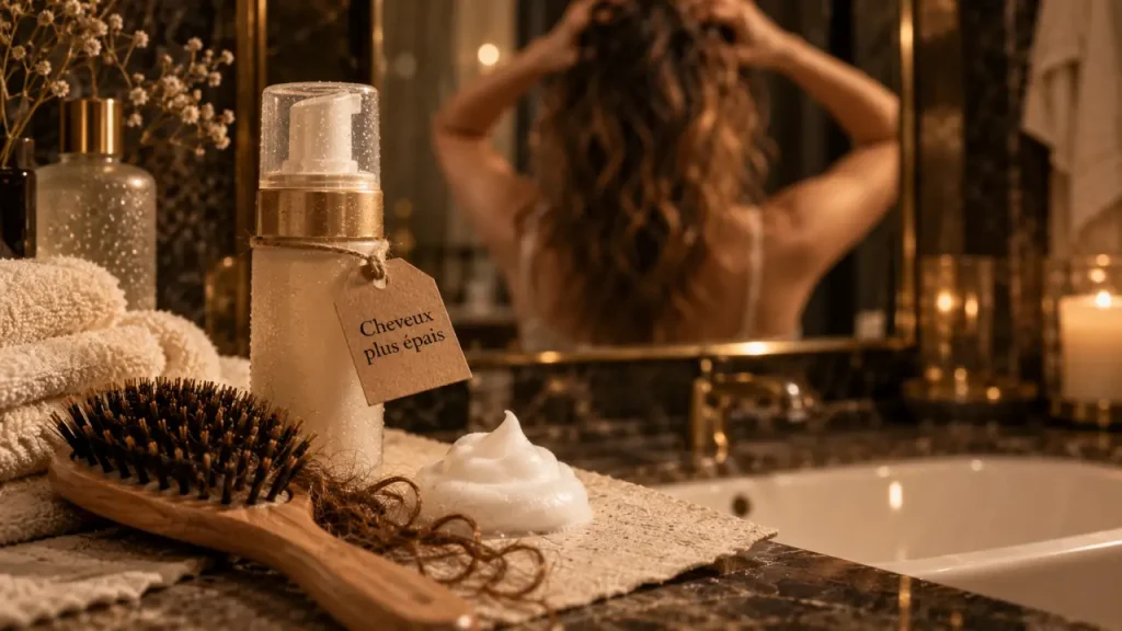 Épaissir les cheveux sans les abîmer : distinguez volume, casse et chute