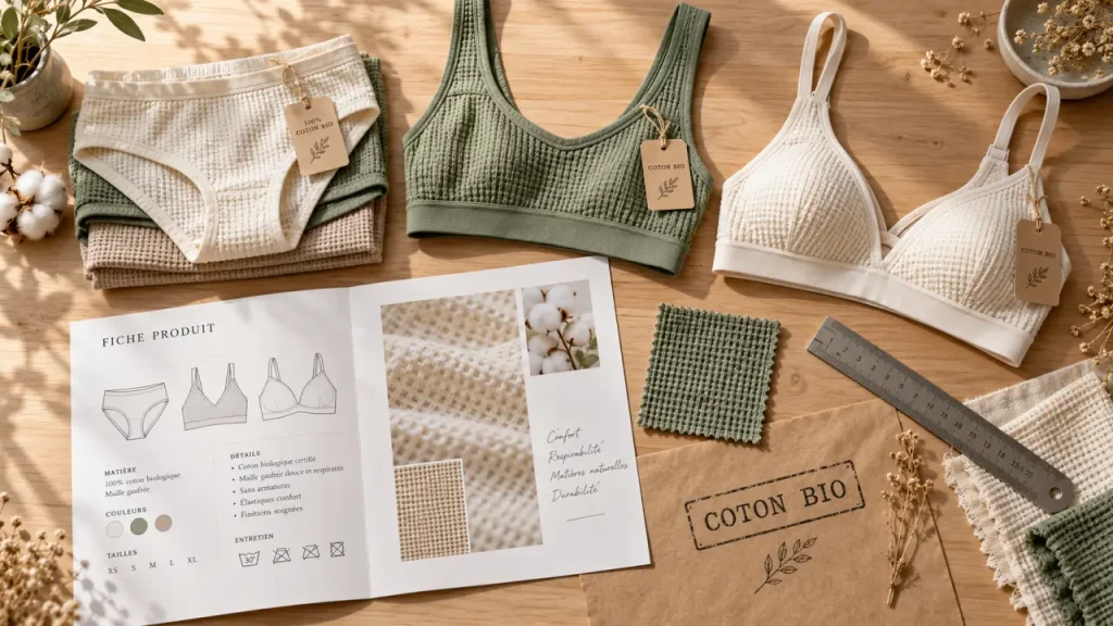 Lingerie coton bio : la composition ne suffit pas à garantir le confort