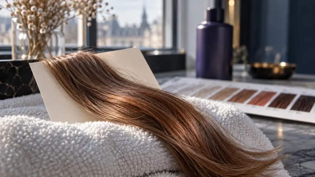 Neutraliser un reflet roux naturellement commence par le bon correcteur