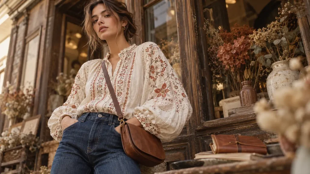 Style vestimentaire bohème : une pièce forte, des associations équilibrées